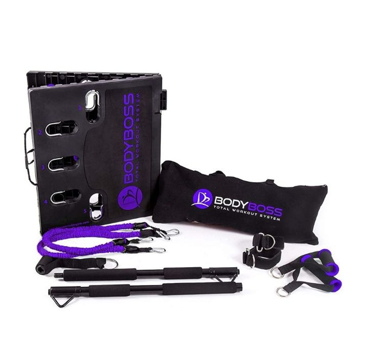 BODYBOSS 2.0 Full Bandパッケージマルチトレーニング器具 41+ZGERU+rL.jpg_BO30,255,255,